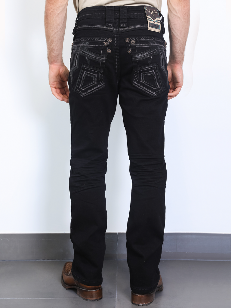 Pantalón para Hombre de Mezclilla Vaquero PLATINI (Heavy Denim) PL10266