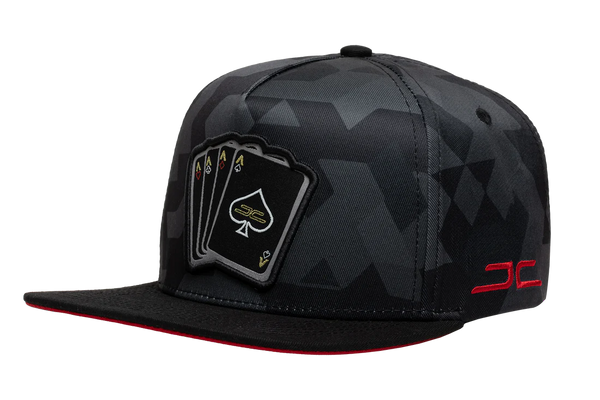 Gorra JC HATS Poker Camo Gris