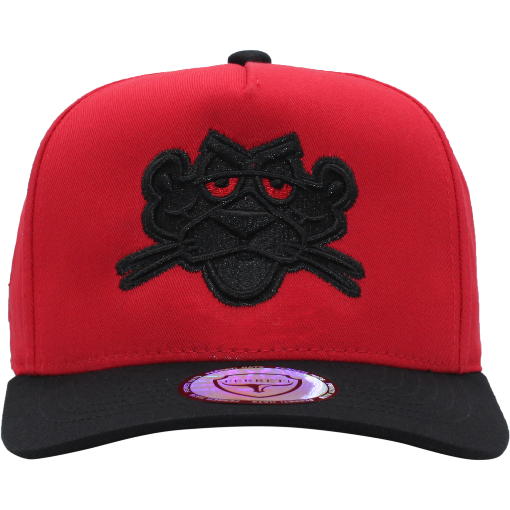 Culiacan The Panther Embroidered Red Cap