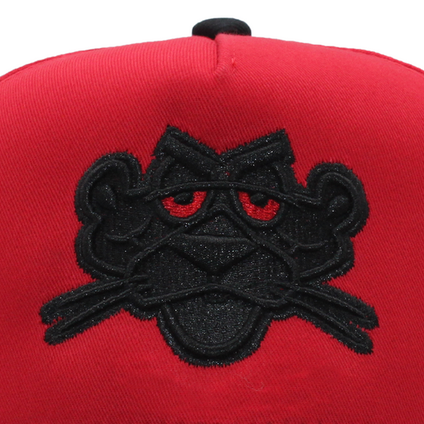 Culiacan The Panther Embroidered Red Cap