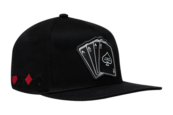 Gorra JC HATS Poker Camo Black