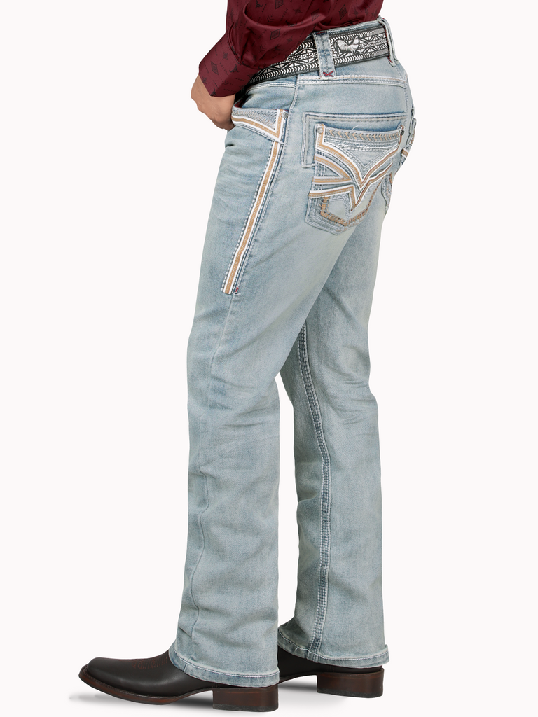 Men's Denim Jeans LAMASINI (HEAVY DENIM) LM12101 Light Blue