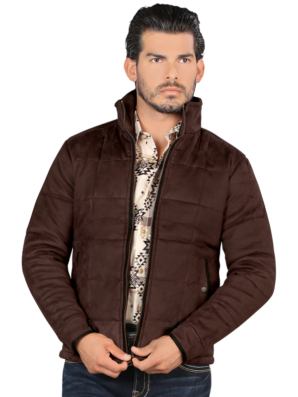 Chamarra LAMASINI Estilo LM6006 - Café