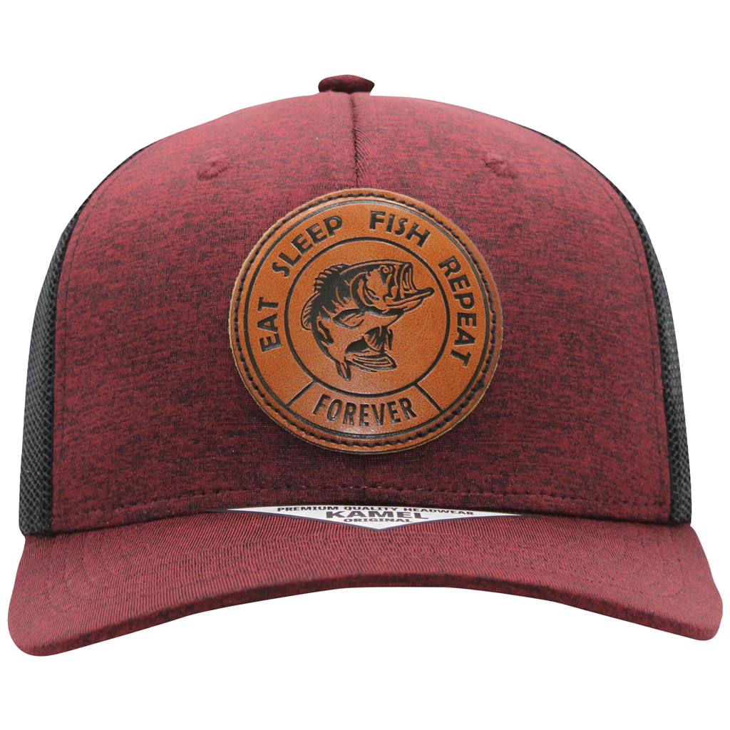 Gorra Vaquera KAMEL V8Fish Wine