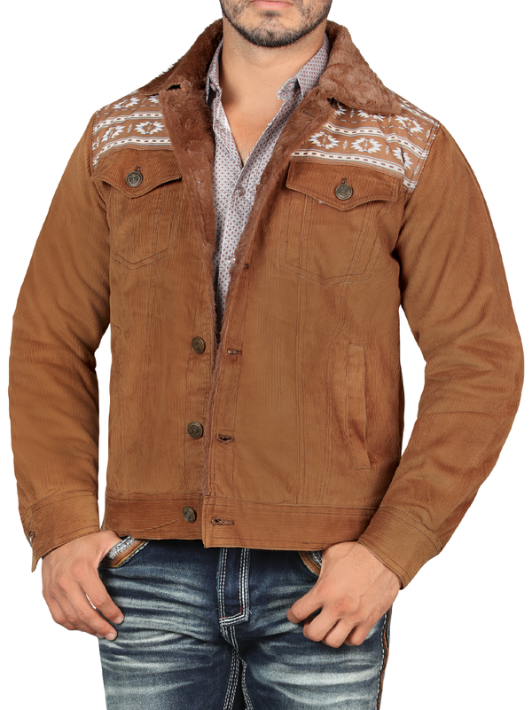 LAMASINI Jacket Style LM6001 - Tan