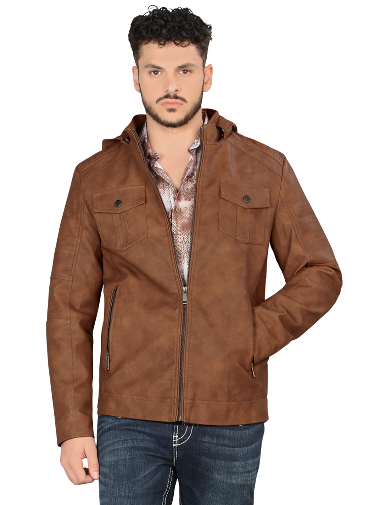 Chamarra LAMASINI Estilo LM620 - Café