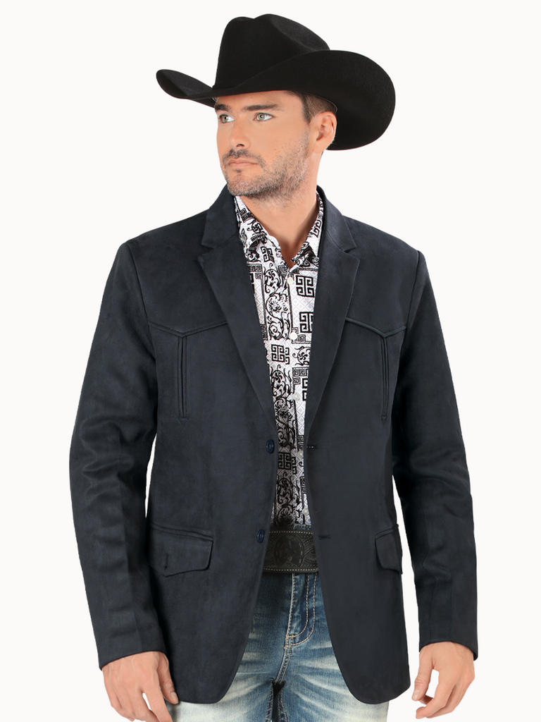Saco MONTERO Para Caballero Estilo MT-2184 Navy
