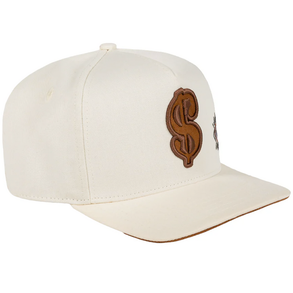 JC Hats Cash Money Beige Brown