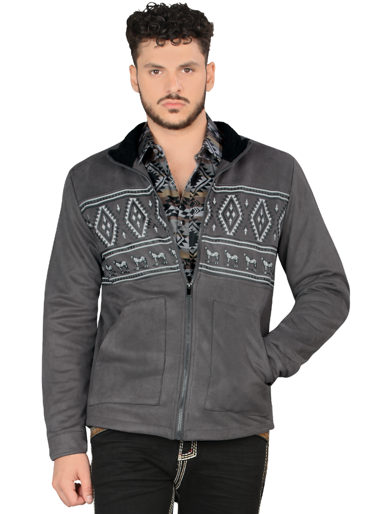 Chamarra LAMASINI Estilo LM610 - Charcoal