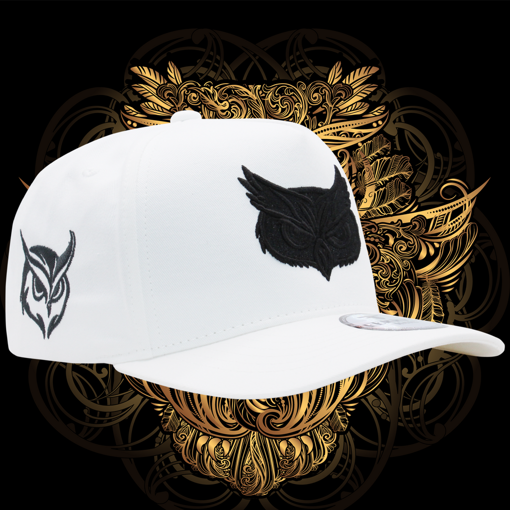 Culiacan The Owl Embroidered White Cap Ferreti