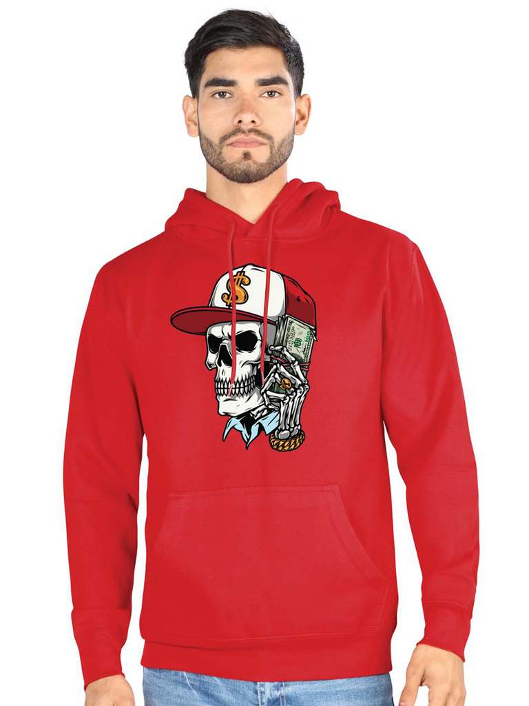 FERRETI HATS Cotton Hoodie Skull Cap