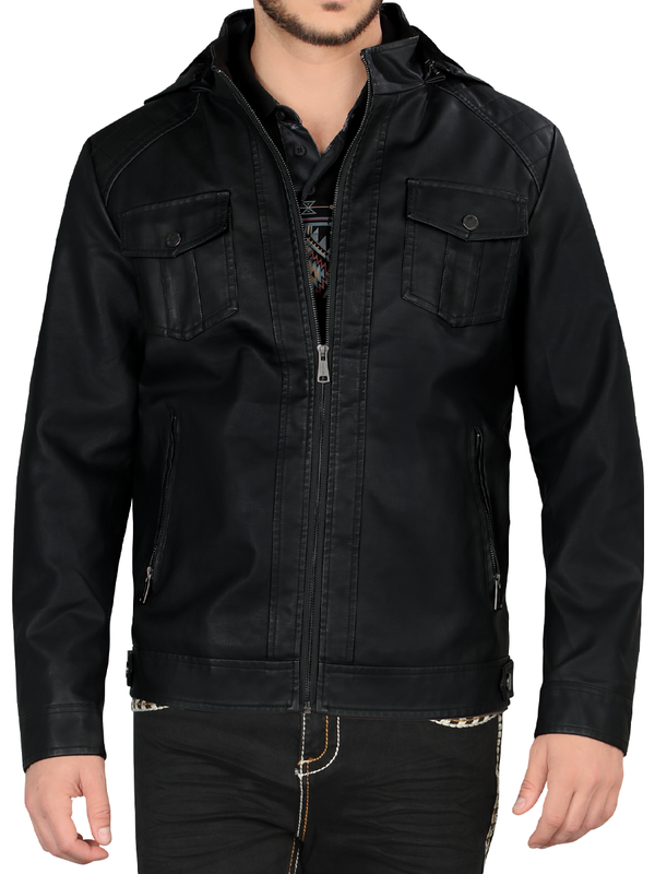 LAMASINI Jacket Style LM611 - Black