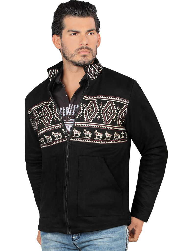 Chamarra LAMASINI Estilo LM610 - Negro