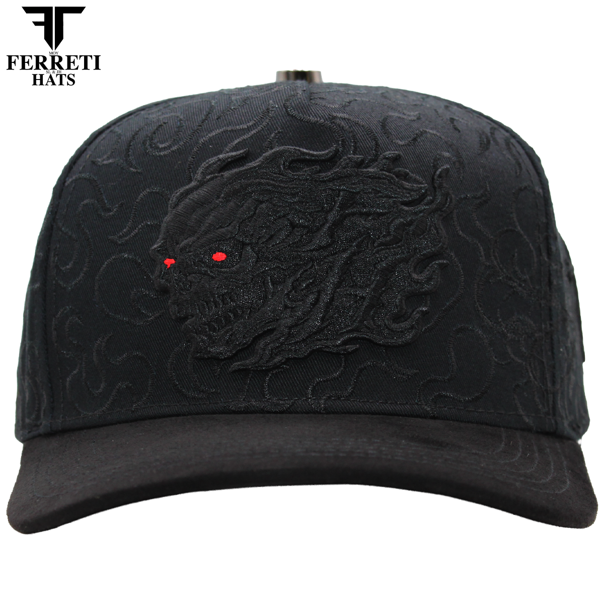 FERRETI HATS PREMIUM FT230 Halloween Black