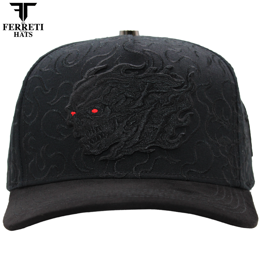 FERRETI HATS PREMIUM FT230 Halloween Black