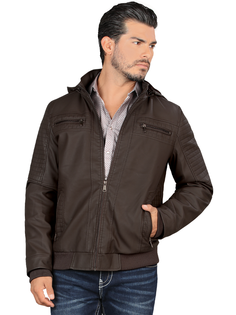 Chamarra LAMASINI Estilo LM612 - Café