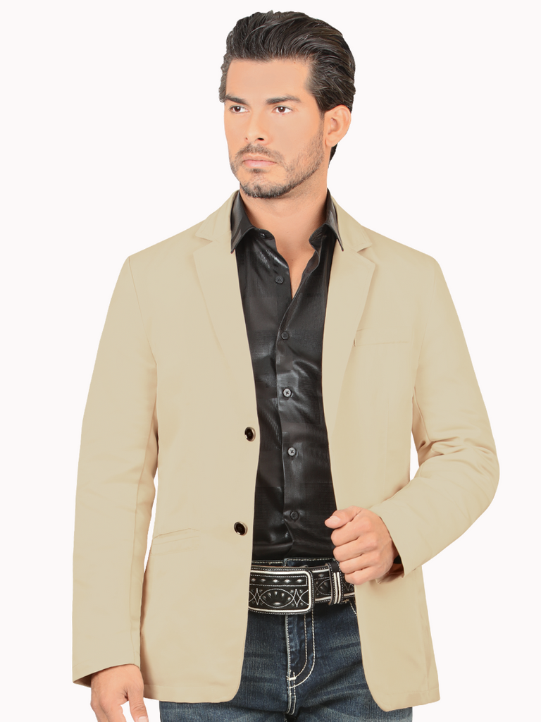 Saco MONTERO Para Caballero Estilo MT-2174 Beige