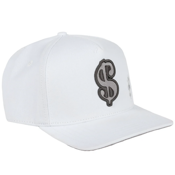 JC Hats Cash Money White