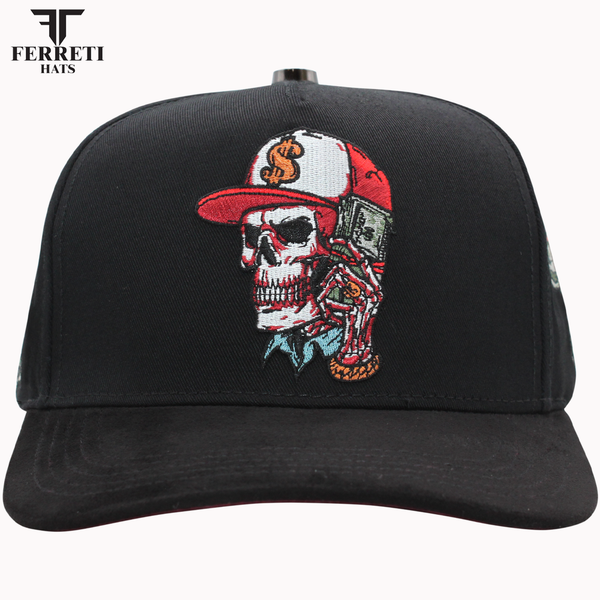 FERRETI HATS PREMIUM FT141 Skull Hat
