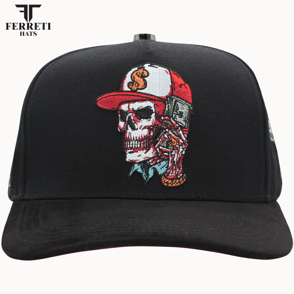 FERRETI HATS PREMIUM FT141 Skull Hat
