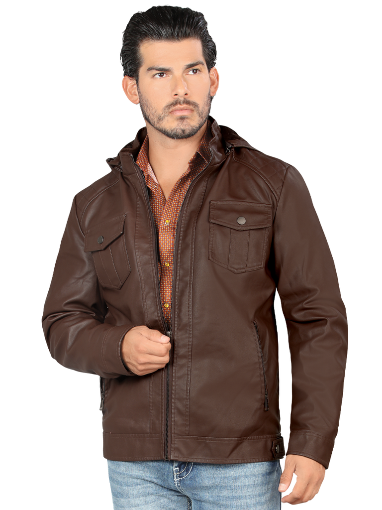 Chamarra LAMASINI Estilo LM611 - Café