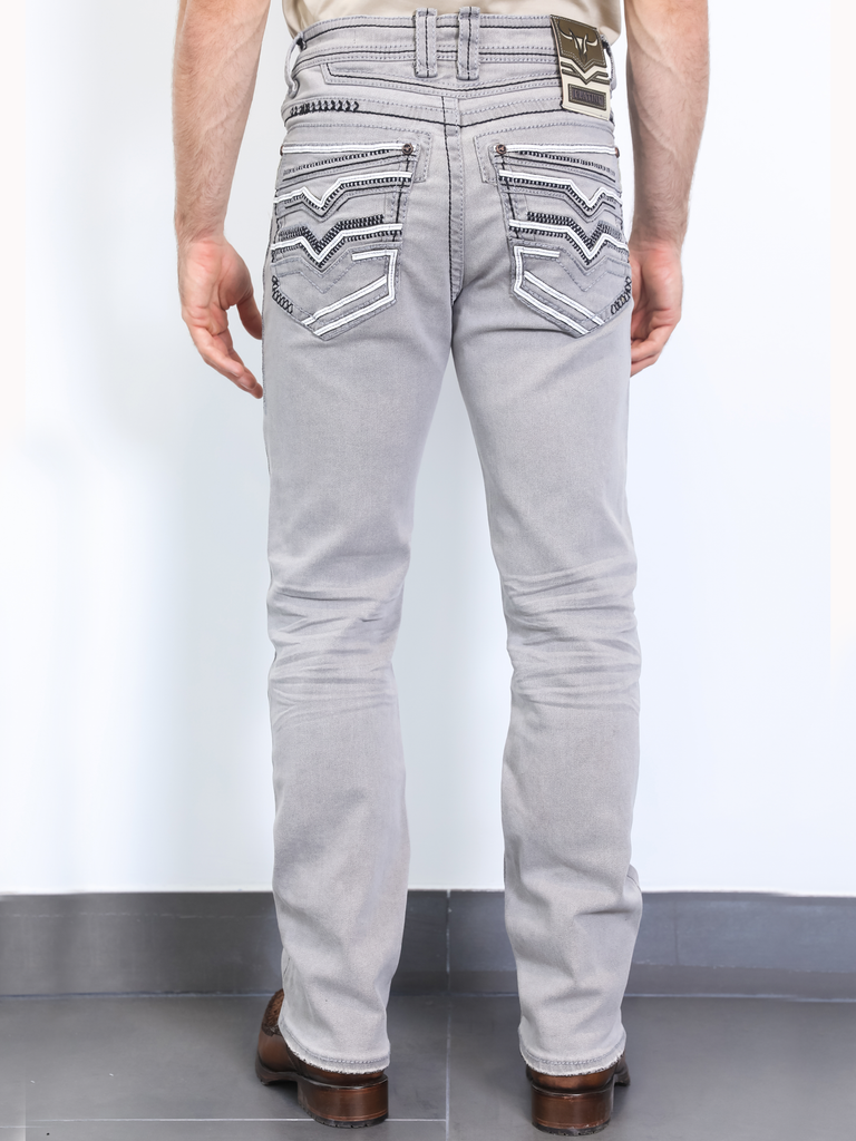 Pantalón para Hombre de Mezclilla Vaquero PLATINI (Heavy Denim) PL10322