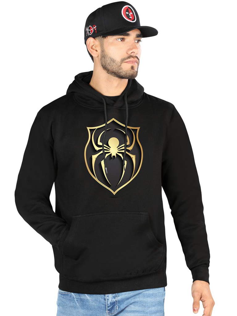 FERRETI HATS Cotton Hoodie Spider