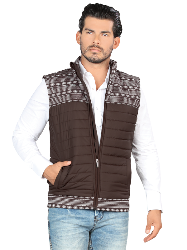 Chaleco LAMASINI Estilo LM6003 - Café