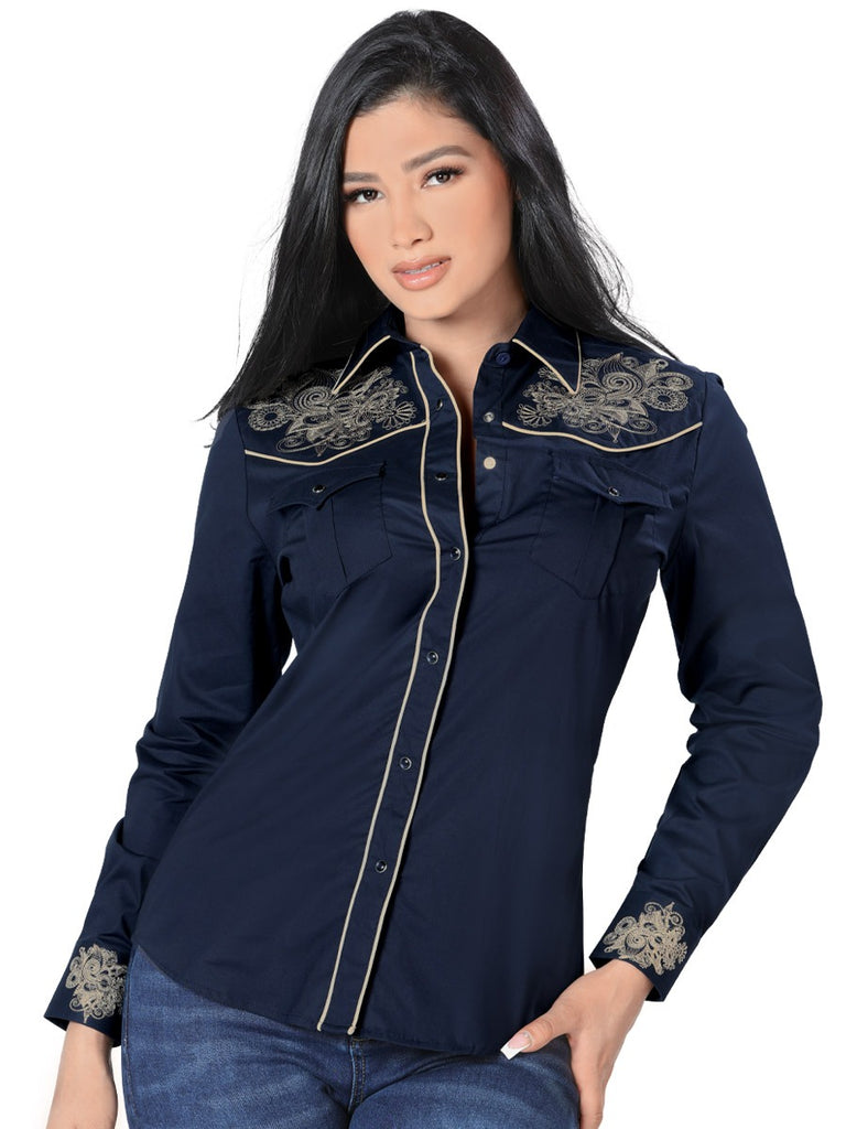 Denim Blouse Style Lam-2321