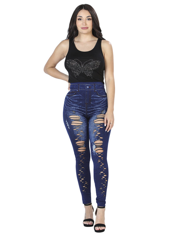 Jegging Súper Stretch de Dama ESTILO SL108